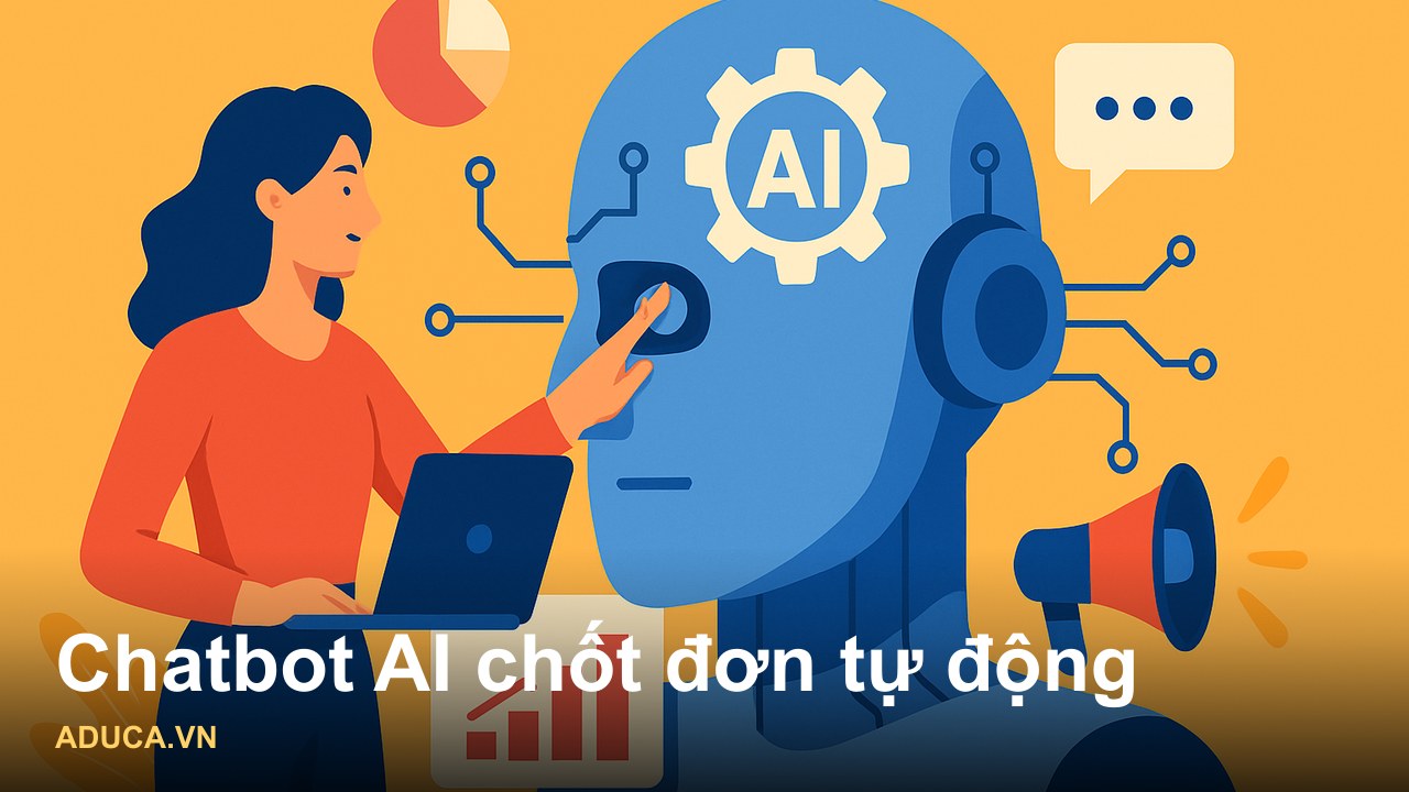 Chatbot AI chốt đơn tự động: Cách tăng doanh số bán hàng không cần nhân viên sale