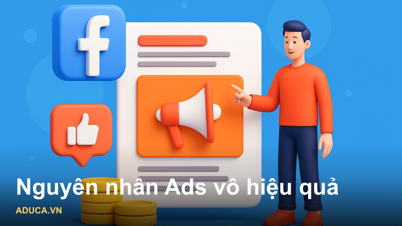 Nguyên nhân Facebook Ads vô hiệu quả và cách khắc phục