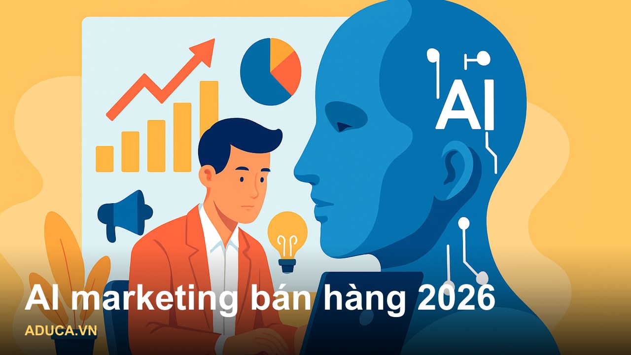 Ứng dụng AI trong Marketing bán hàng 2026: 5 cách tối ưu từ thực chiến