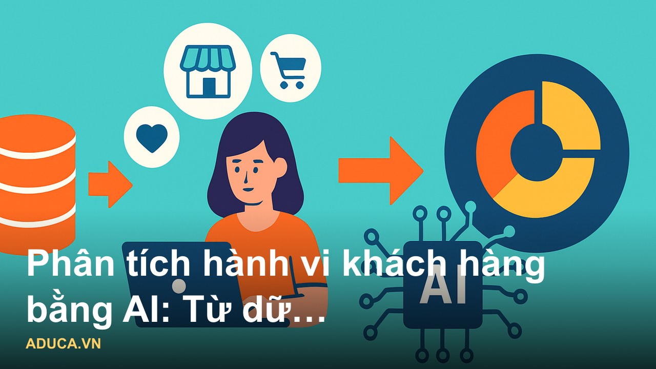 Ứng dụng AI trong marketing bán hàng, tối ưu campaign và tăng conversion năm 2026 - Phân tích hành vi khách hàng bằng AI