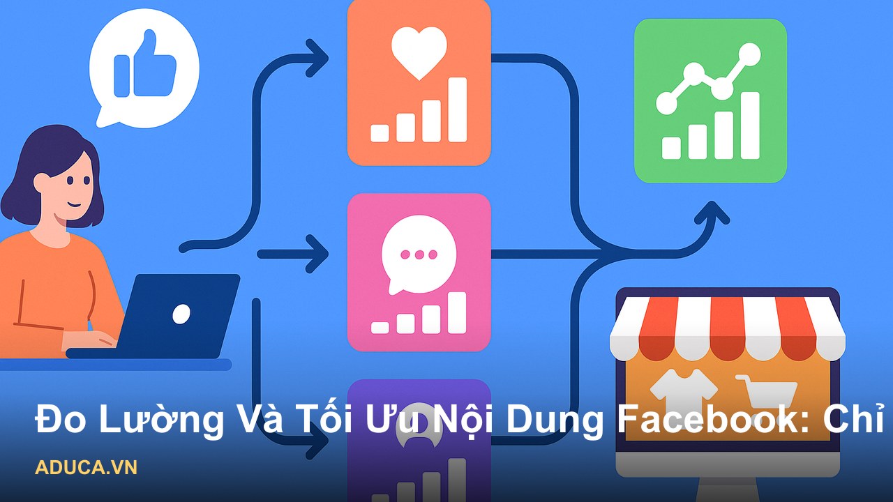 Sơ đồ chiến lược nội dung Facebook cho shop online tăng đơn hàng - Đo Lường Và Tối Ưu Nội Dung Facebook: Chỉ Số Nào Shop
