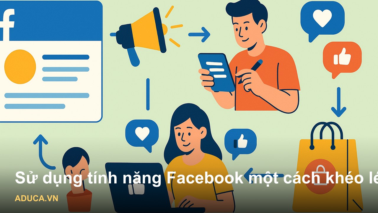 Cách tăng tương tác fanpage Facebook hiệu quả - Sử dụng tính năng Facebook một cách khéo léo