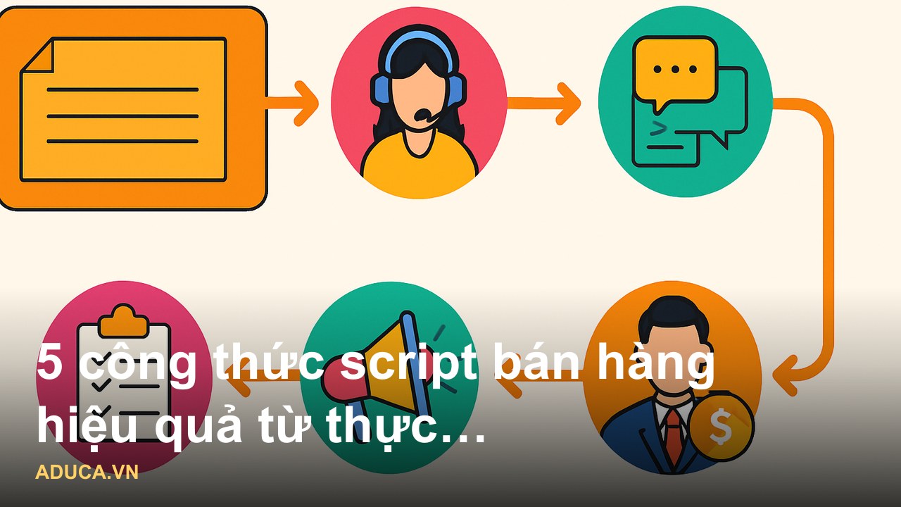 Script bán hàng hiệu quả - 5 công thức chốt sale cho shop online từ chuyên gia - 5 công thức script bán hàng hiệu quả từ