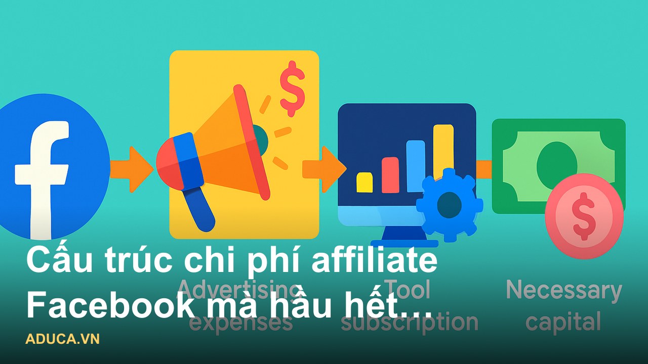 Cấu trúc chi phí chi tiết để bắt đầu kinh doanh affiliate Facebook, từ quảng cáo đến tools hỗ trợ - Cấu trúc chi phí aff