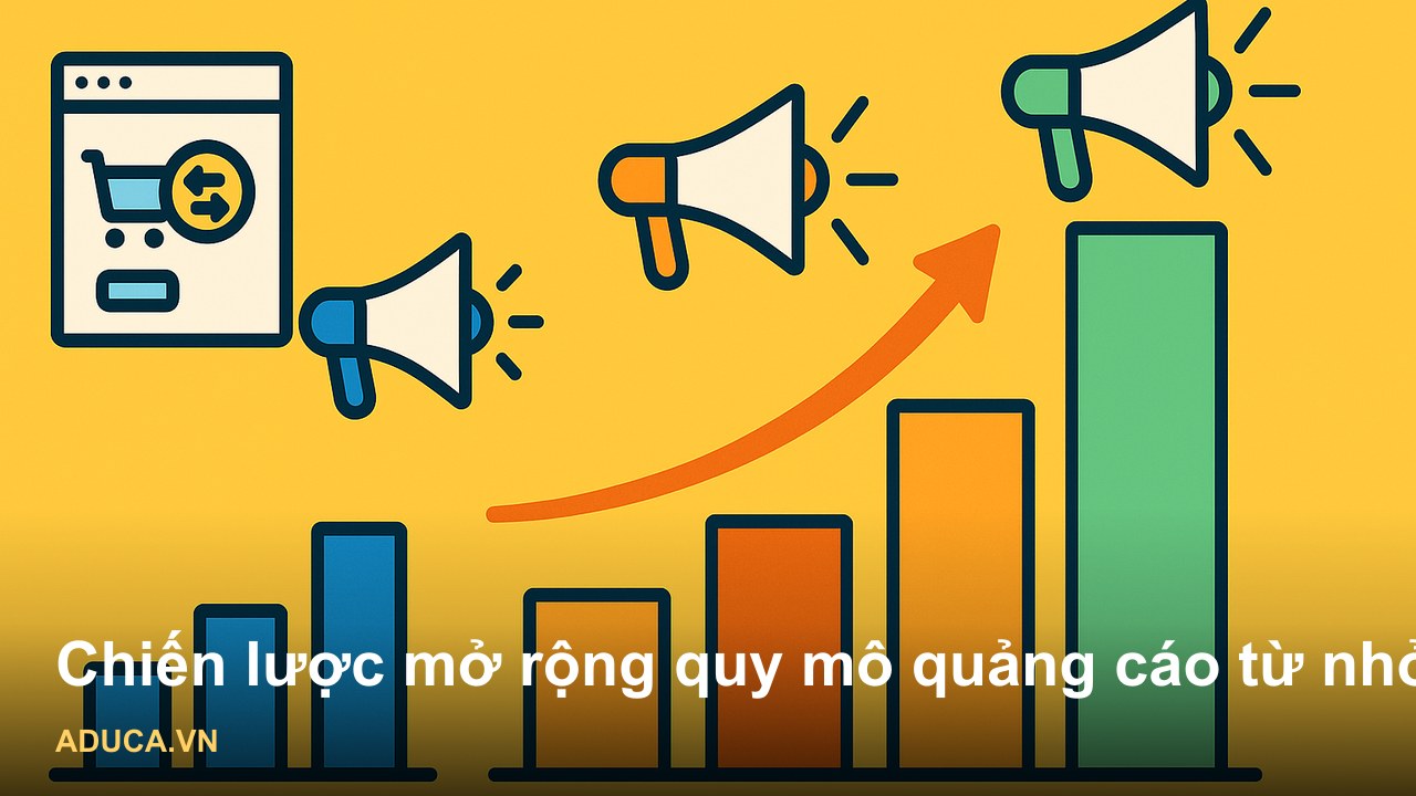 Hướng dẫn kinh nghiệm chạy Facebook Ads cho shop nhỏ - Chiến lược mở rộng quy mô quảng cáo từ nhỏ đến lớn