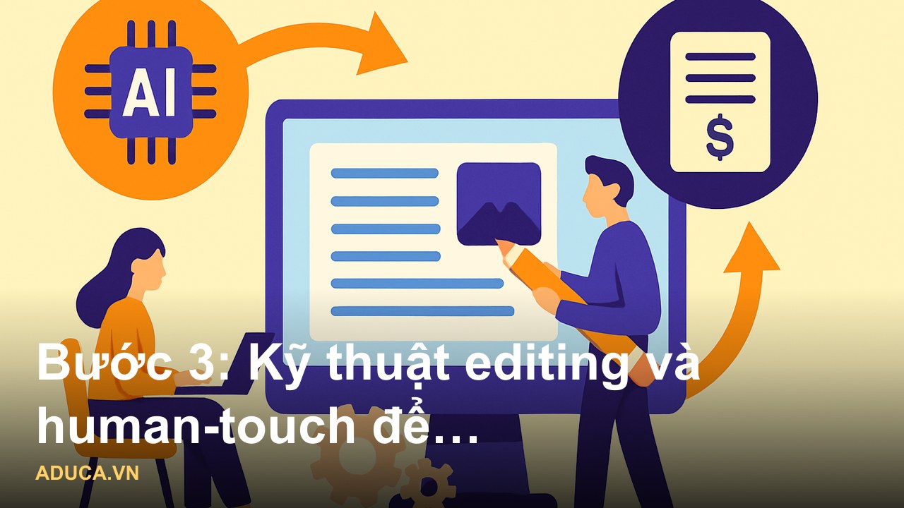Hình ảnh minh họa: quy trình dùng AI viết content quảng cáo bán hàng hiệu quả từ prompt đến editing và testing - Bước 3: