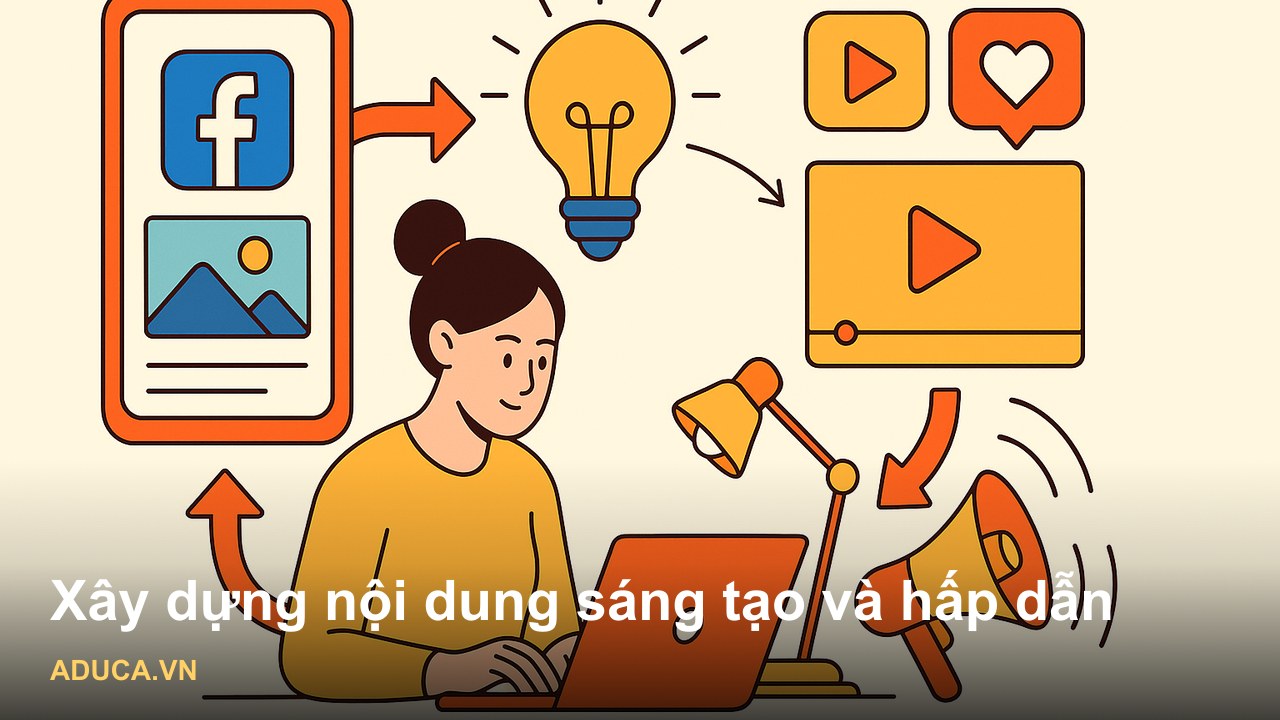 Chiến lược marketing Facebook cho doanh nghiệp nhỏ - Xây dựng nội dung sáng tạo và hấp dẫn