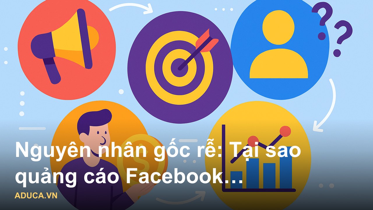 Hình ảnh minh họa AI tự động chạy Facebook Ads tối ưu chi phí quảng cáo cho shop online - Nguyên nhân gốc rễ: Tại sao qu