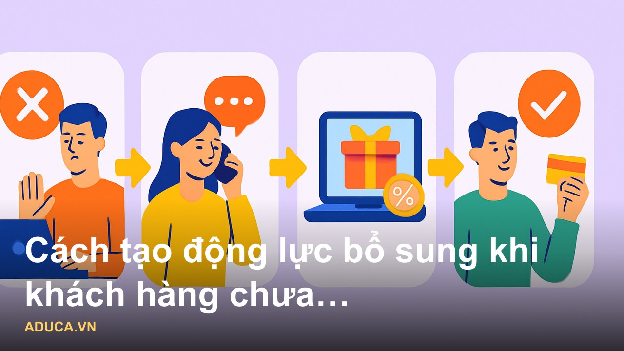 Infographic về 5 cách xử lý từ chối khách hàng khi bán hàng online hiệu quả - Cách tạo động lực bổ sung khi khách hàng c