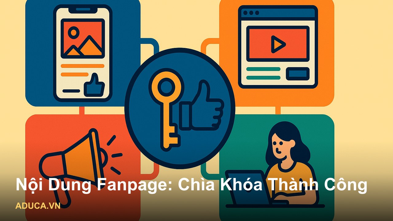 Hướng dẫn cách xây dựng fanpage bán hàng hiệu quả - Nội Dung Fanpage: Chìa Khóa Thành Công