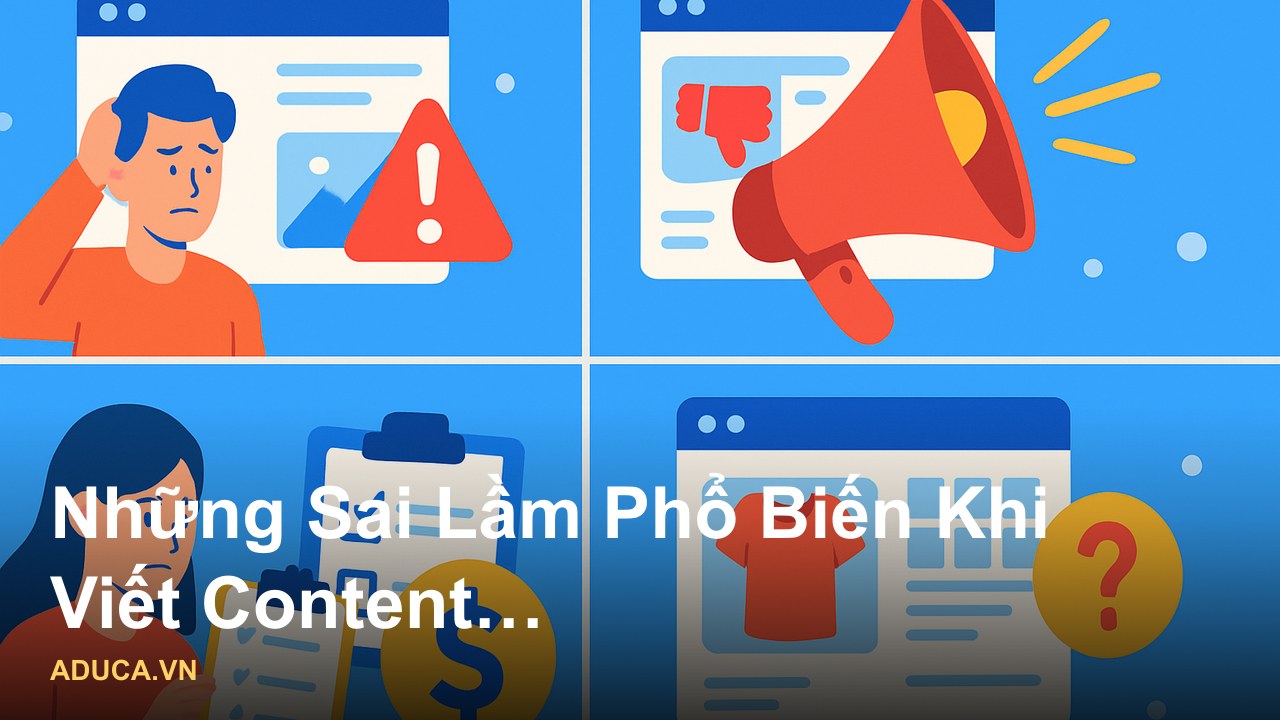 Ví dụ content Facebook bán hàng thu hút khách hàng với headline cuốn hút và call-to-action rõ ràng - Những Sai Lầm Phổ B
