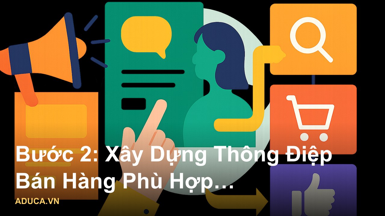 Infographic 5 bước chiến lược bán hàng online tăng doanh số từ chuyên gia - Bước 2: Xây Dựng Thông Điệp Bán Hàng Phù Hợp