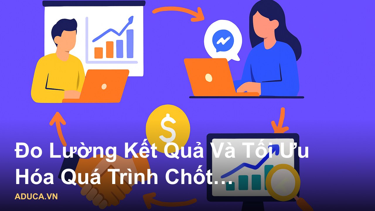 Hình ảnh minh họa cách chốt sale qua tin nhắn Messenger, hiển thị cuộc hội thoại giữa shop và khách hàng - Đo Lường Kết 