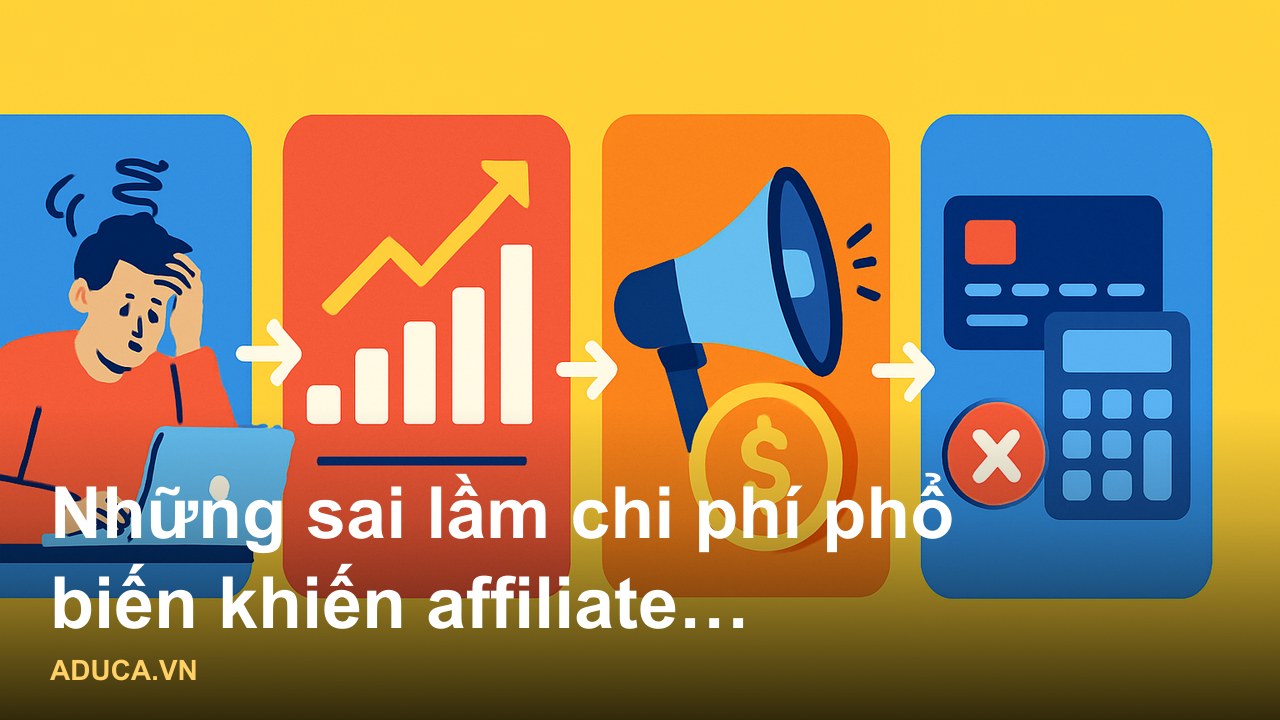 Cấu trúc chi phí chi tiết để bắt đầu kinh doanh affiliate Facebook, từ quảng cáo đến tools hỗ trợ - Những sai lầm chi ph