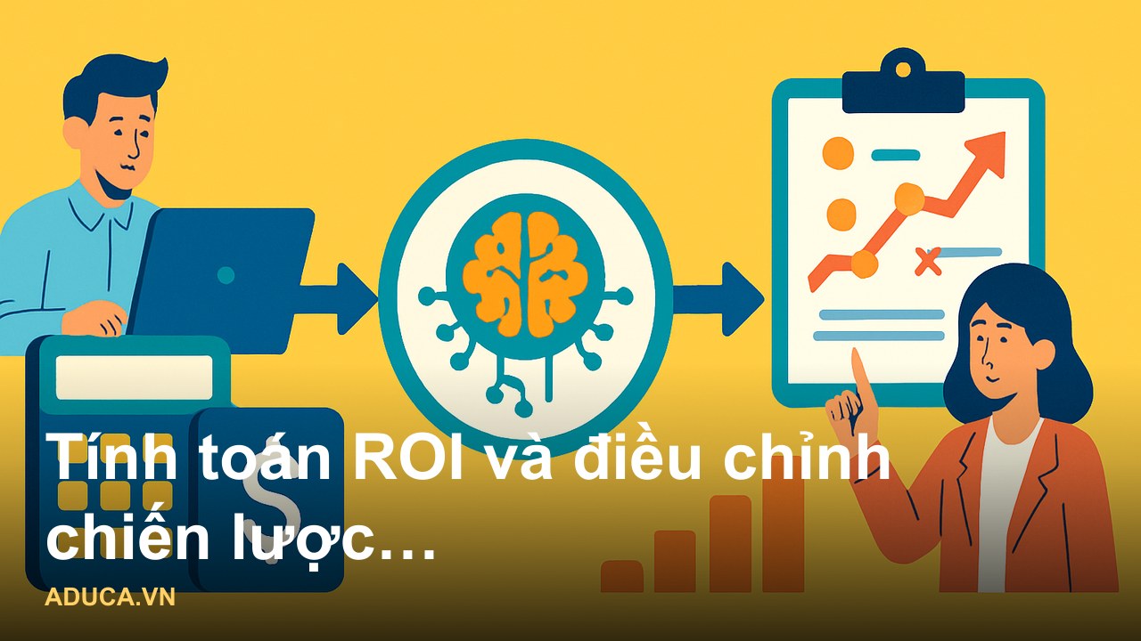 Ứng dụng AI trong marketing bán hàng, tối ưu campaign và tăng conversion năm 2026 - Tính toán ROI và điều chỉnh chiến lư